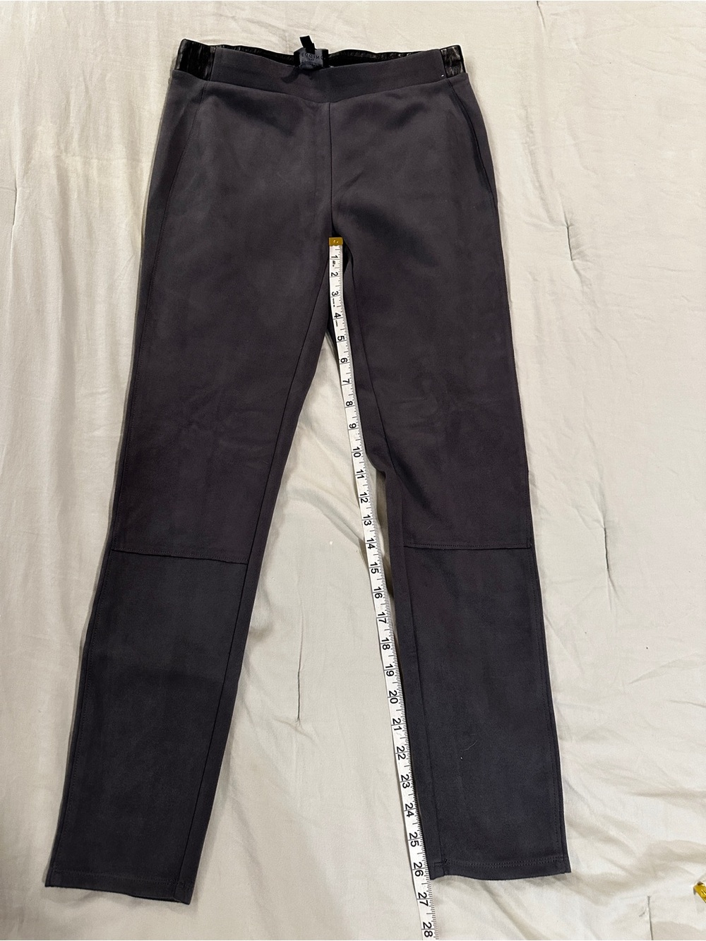 White House Black Market Vegan Suede Leggings